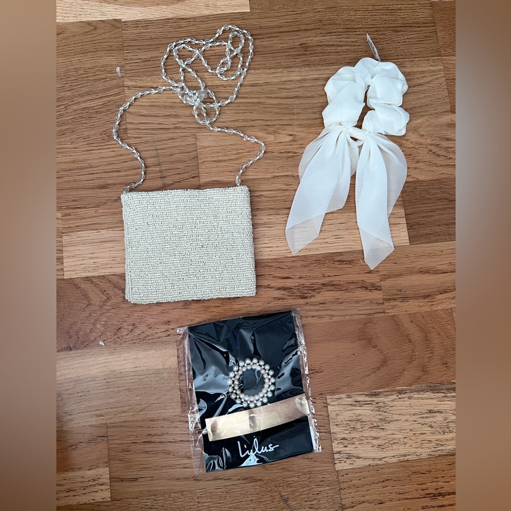 Ivory accessories bundle set NWT